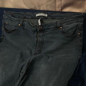 Medium wash jeans